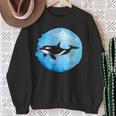 Killer Whale Orca Sweatshirt Geschenke für alte Frauen