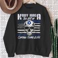 Krav Maga Gear Israeli Combat Training American Flag Skull Sweatshirt Gifts for Old Women