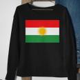 Kurdish Flag Kurdin Motif Rojava Pumpdistan Colours Sweatshirt Geschenke für alte Frauen