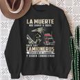 La Muerte Nos Sonríe A Todos Solo Los Camioneros Devuelven Camisa de entrenamiento Regalos para ancianas