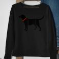 Labrador Retriever Black Lab Sweatshirt Gifts for Old Women