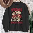 Las Vegas Ruft An Und Ich Muss Gehen Lv Nevada Casino S Sweatshirt Geschenke für alte Frauen