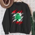 Lebanese Flag S Sweatshirt Geschenke für alte Frauen