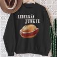 Leberkas Semmel Leberkäs Liebe Sweatshirt Geschenke für alte Frauen