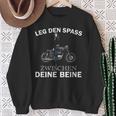 Leg Den Spass Zwischen Deine Beine Sweatshirt Geschenke für alte Frauen