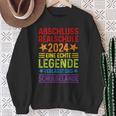 Legende Verlässt Schulgelände Realschule Abschluss 2024 Sweatshirt Geschenke für alte Frauen