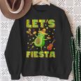 Let's Fiesta Avocado And Tacos Cinco De Mayo Sweatshirt Gifts for Old Women