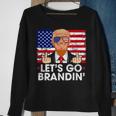 Let's Go Brandin' Anti Joe Biden Costume Sweatshirt Gifts for Old Women