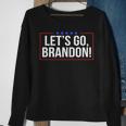 Let's Go Brandon Conservative Anti Liberal Pocket Sweatshirt Gifts for Old Women