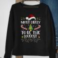 Most Likely To Be The Loudest Matching Family Christmas Sweatshirt Gifts for Old Women