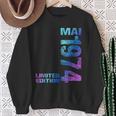 Limited Edition Mai 1974 Mann Frau 50 Geburtstag Sweatshirt Geschenke für alte Frauen