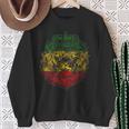 Lion Of Judah Rastafari Roots Rasta Reggae Jamaican Pride Sweatshirt Gifts for Old Women