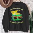 This Little Light-Of Mine Lil Dumpster Fire Dumpster Sweatshirt Gifts for Old Women
