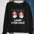 Look Stem Cells Xmas Holiday Winter Season Lover Sweatshirt Gifts for Old Women