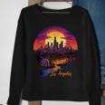 Los Angeles California City Downtown Skyline California LA Sweatshirt Gifts for Old Women