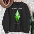 Los Sims Crecidos Camisa de entrenamiento Regalos para ancianas