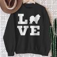 I Love My Chow Chow Cute Animal Lover Dog Sweatshirt Gifts for Old Women