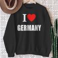 I Love Germany Deutschland Sunshine German Summer Holiday Sweatshirt Geschenke für alte Frauen