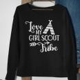 Love My Girls Scout Tribe Scout Leader Scout Spirit Scout Sweatshirt Gifts for Old Women