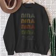 Love Heart Nina GrungeVintage Style Nina Sweatshirt Geschenke für alte Frauen