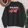 I Love Paris Tennessee Y'all Tn Volunr Pride Sweatshirt Gifts for Old Women