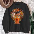 I Love My Roots Back Powerful Black History Month Dna Pride Sweatshirt Gifts for Old Women