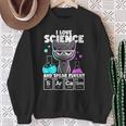 I Love Science And Speak Fluent Sarcasm Nerd Chemistry Sweatshirt Gifts for Old Women