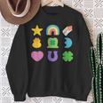 Lucky Cereal Marshmallow Shapes Magically Charms Delicious Sweatshirt Gifts for Old Women