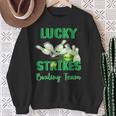 Lucky Strikes Matching Bowling Team St Patrick's Day Sweatshirt Gifts for Old Women