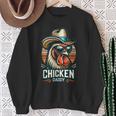 Lustiges Huhn Papa Männer Bauer Hühner Liebhaberatertag Sweatshirt Geschenke für alte Frauen