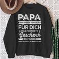 Lustiges Papa Geschenk Zumatertag Geburtstag Weihnachten Sweatshirt Geschenke für alte Frauen