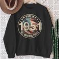 Made In 1951 All Original Parts Year Vintage Vintage Sweatshirt Gifts for Old Women