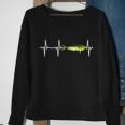 Mahi Mahi Heartbeat For Saltwater Fish Fishing Lovers Sweatshirt Gifts for Old Women