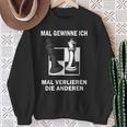 Mal Gewinne Ich Mal Verlieren Die Anderen Chess Chess Game Sweatshirt Geschenke für alte Frauen