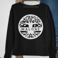 Malone Personalized Irish Name Celtic Tree Of Life Sweatshirt Gifts for Old Women