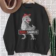 MamasaurusRex Birthday Dinosaur Mommy Family Matching Sweatshirt Gifts for Old Women