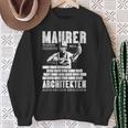 Mason Masrer Weil Architekten Auch Helden Braucht Masrer Sweatshirt Geschenke für alte Frauen