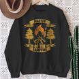 Master Of The Campfire Dad Camping Father's Day Sweatshirt Gifts for Old Women