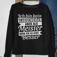 Master Exam Saying Handwerk Meister Sweatshirt Geschenke für alte Frauen