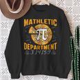 Mathletic Department 314159 Pi Day Math Teacher Sweatshirt Gifts for Old Women