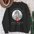 Matterhorn Switzerland Xo4u Original Sweatshirt Geschenke für alte Frauen