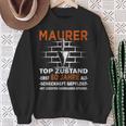 Maurer Top Zustand 60 Jahre Old Masonry Sweatshirt Geschenke für alte Frauen