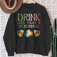 Mcdonnell Family Name For Proud Irish From Ireland Sweatshirt Gifts for Old Women