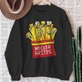 Mecker Frites Meckerfritze Scolding Fries Sweatshirt Geschenke für alte Frauen