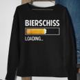 Men's Bierschiss Saufen Bier Malle Witz Saying Black Sweatshirt Geschenke für alte Frauen
