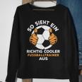 Men's Richtig Cool Football Trainer Black S Sweatshirt Geschenke für alte Frauen