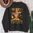 Merry 4Th Of Mayo Sombrero Joe Biden Cinco De Mayo Mexican Sweatshirt Gifts for Old Women