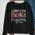 Merry Christmas Santa's Favorite Counseling Crew Sweatshirt Gifts for Old Women