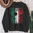 Mexican Flag Retro Cancun Mexico Sweatshirt Geschenke für alte Frauen