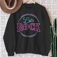 Mi Música Es Rock And Roll Let's Rock Sin Mangas Camisa de entrenamiento Regalos para ancianas